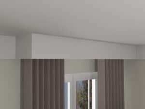 sztukateria wewnętrzna listwa karniszowa