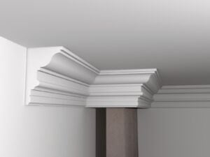 sztukateria wewnętrzna listwa karniszowa dekoracyjna